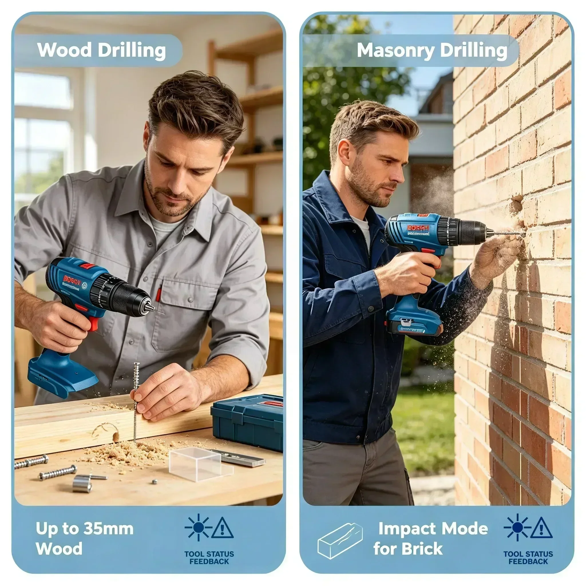Bosch Drill Gsb 18V - Bosch GSB 185-LI 18V Brushless Cordless