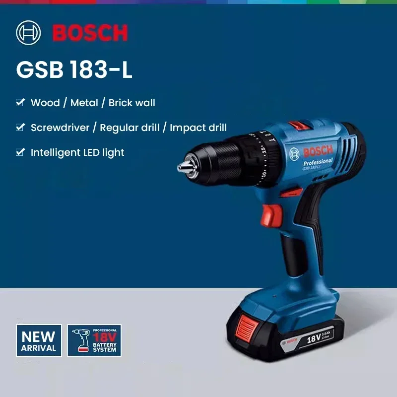 Bosch GSB183-LI 18V Cordless I - Bosch Drill Gsb 18V ulasan dan harga