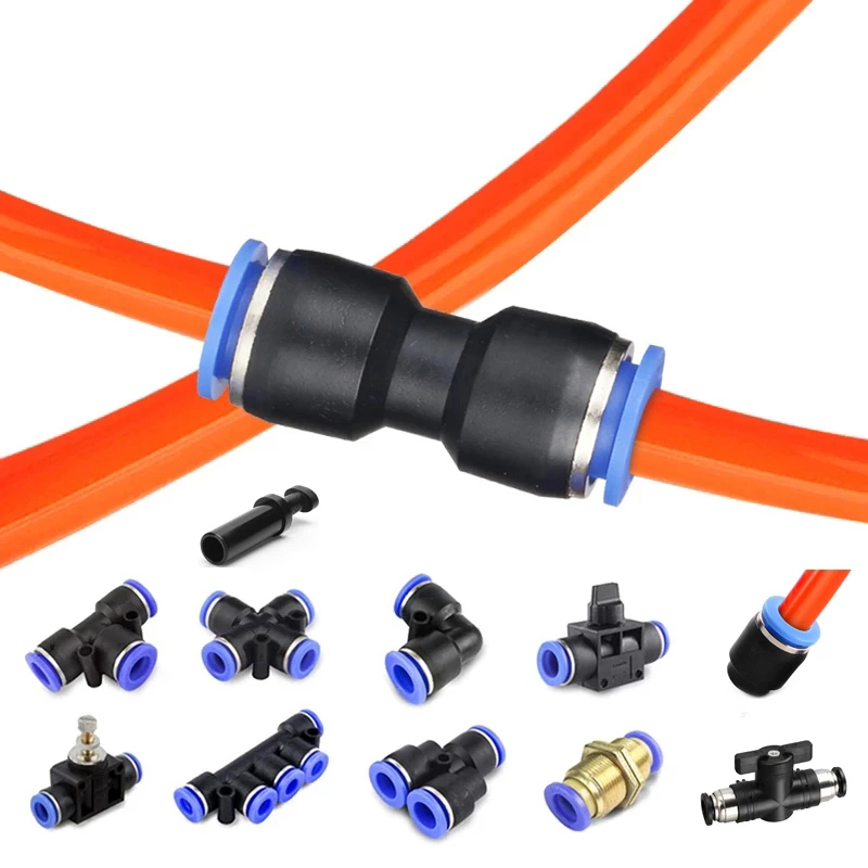 Pneumatic Fitting Fittings Qui - Compression Fitting Brass ulasan dan harga