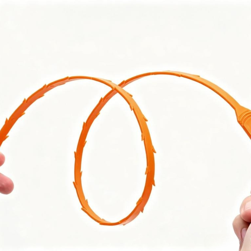 1/10PCS Drain Sewer Dredging T - Drain Snake Flexible ulasan dan harga