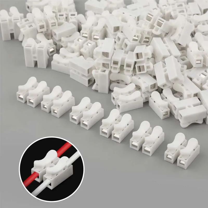 50pcs Push Quick Wire Cable CH - Push Fit Connector ulasan dan harga