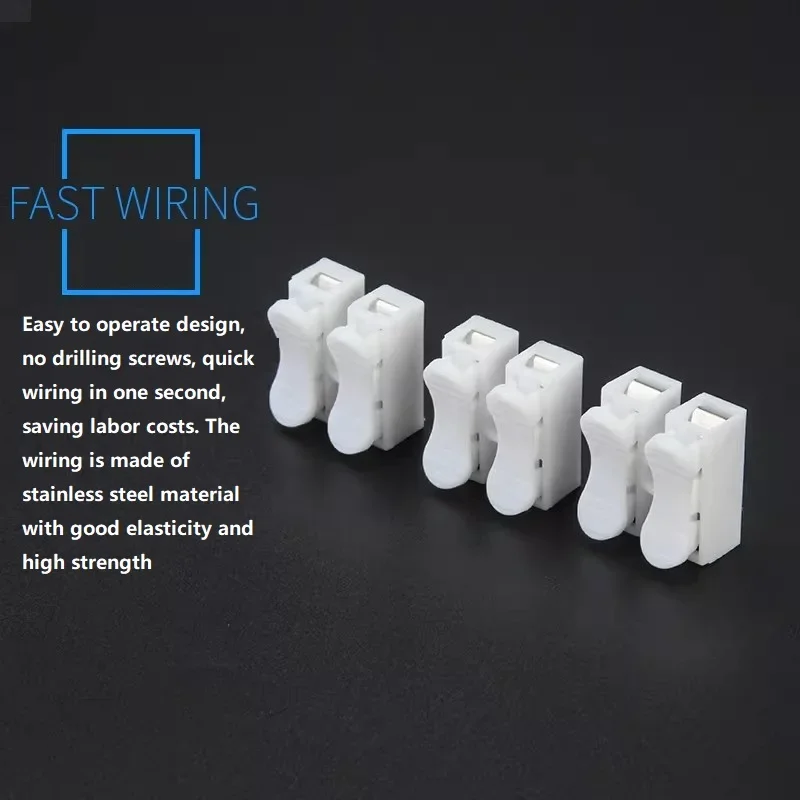 50pcs Push Quick Wire Cable CH - Push Fit Connector ulasan dan harga